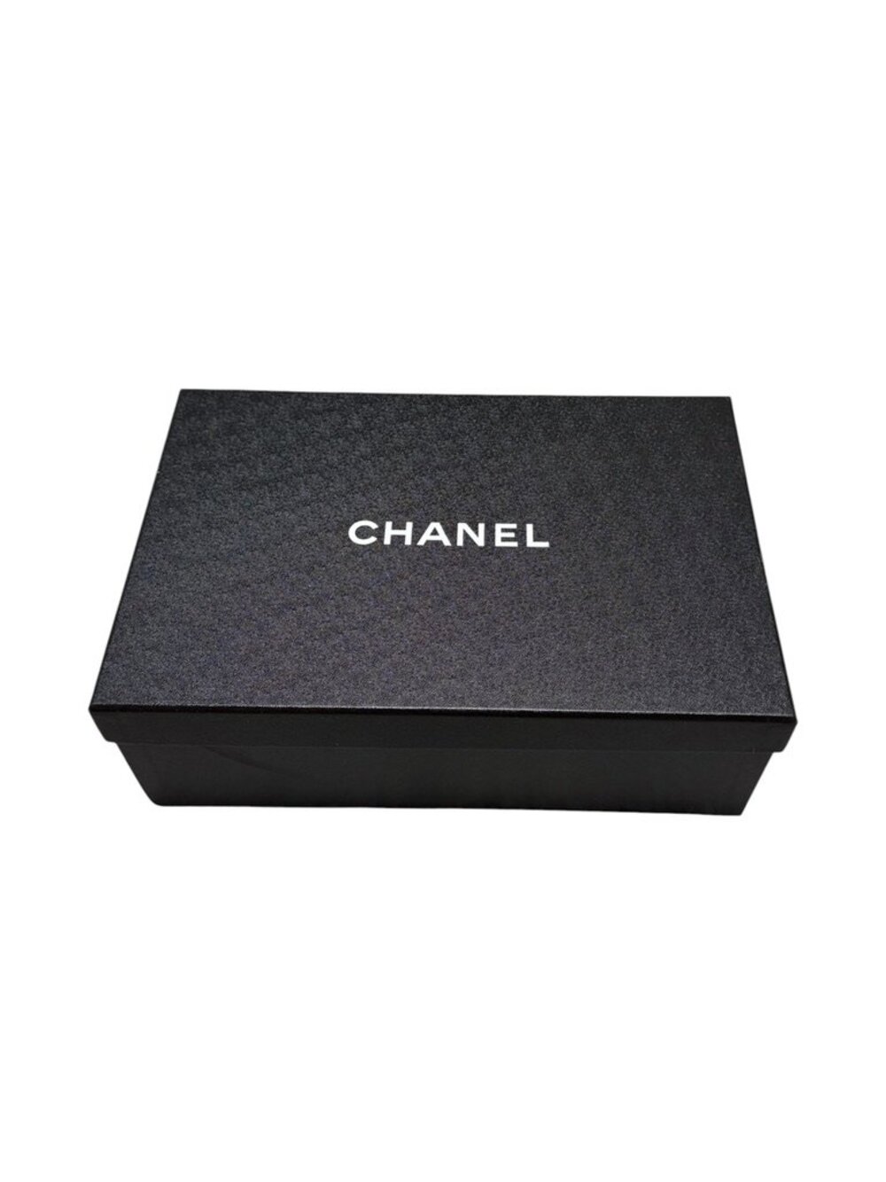 Chanel Black Women's Shoebox EMPTY - 8" x 12" x 4"h
